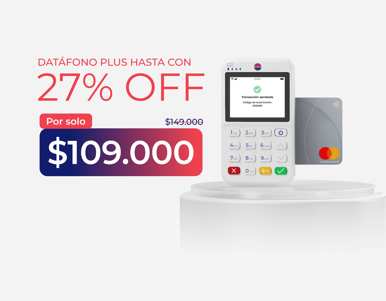 Datáfono Portátil Bold Plus | Bold